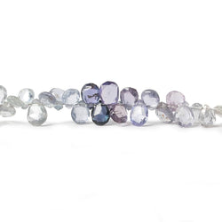 4x3mm Fancy Sapphire Pear Briolette 8 inch 106 pcs (ONLINE ORDER ONLY)