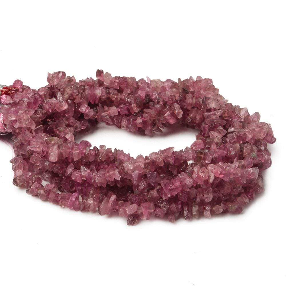 4x3mm Pink Tourmaline Beads Plain Nugget Chips 100 pcs (ONLINE ORDER ONLY)