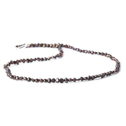 4x3mm Plum Side Drilled Baroque Freshwater Pearl 15 inch 129 pcs
