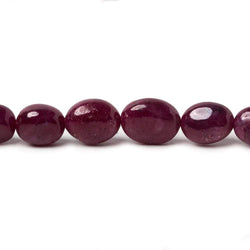 4x5-5x6mm Ruby Plain Oval Nugget 20.5 inch 83 pieces (ONLINE ORDER ONLY)