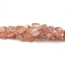4x4-8x7mm Sunstone Plain Nugget Beads 17 inch 70 pieces (ONLINE ORDER ONLY)