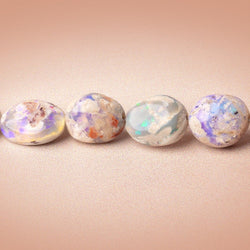 5-10mm Australian Opal with Matrix Unfaceted Oval 18 inch 52 Beads AA (ONLINE ORDER ONLY)