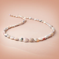 5-10mm Australian Opal with Matrix Unfaceted Oval 18 inch 52 Beads AA (ONLINE ORDER ONLY)