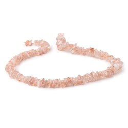 5-10mm Sunstone Plain Chip Beads 16.5 inch 139 pieces (ONLINE ORDER ONLY)