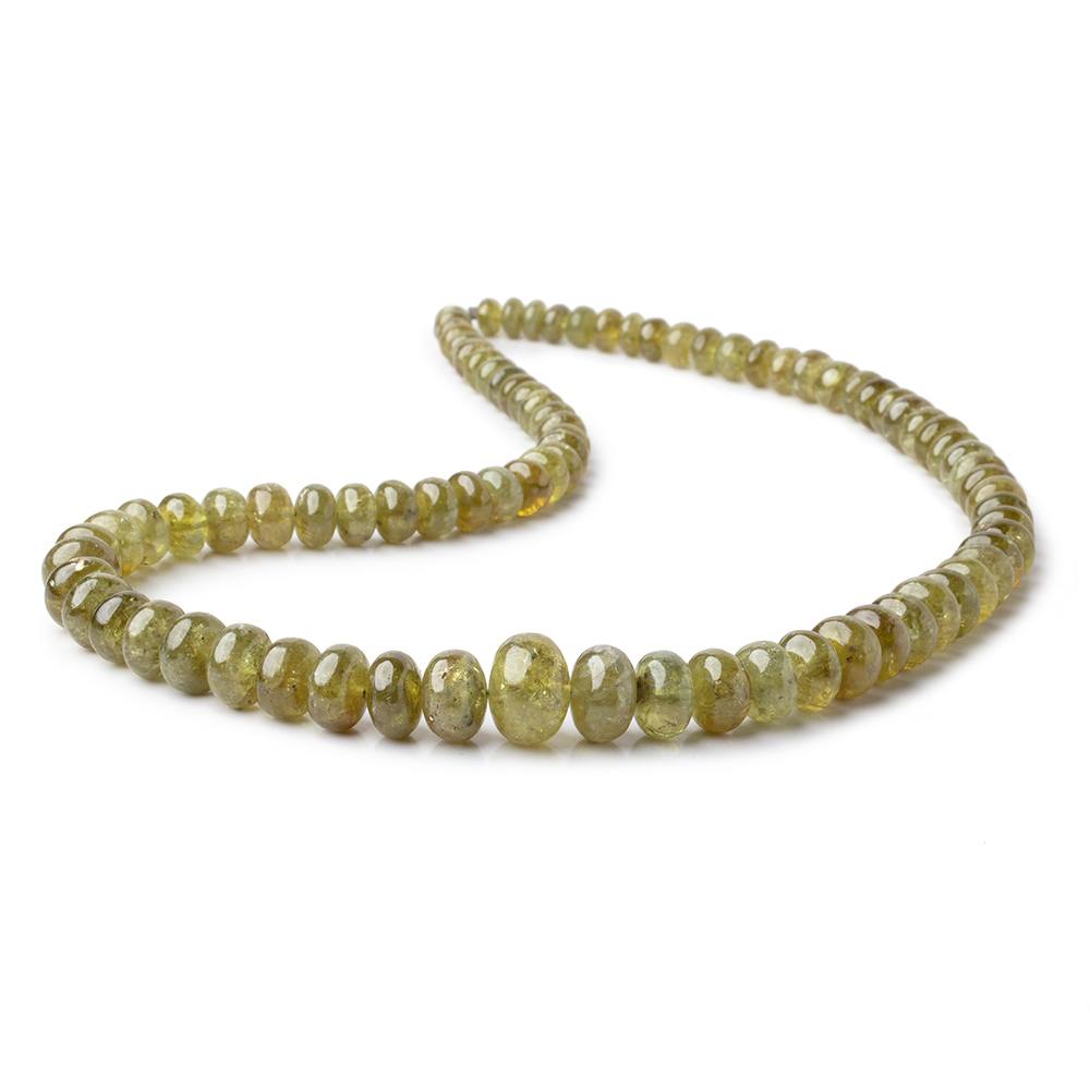 5-11mm Grossular Garnet Plain Rondelle Beads 16 inch 85 pieces (ONLINE ORDER ONLY)