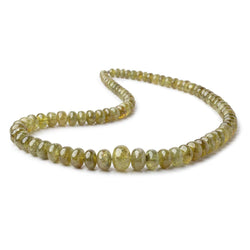 5-11mm Grossular Garnet Plain Rondelle Beads 16 inch 85 pieces (ONLINE ORDER ONLY)