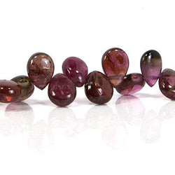 5-6mm Multi Color Afghani Tourmaline Plain Pear (ONLINE ORDER ONLY)