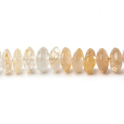 5-7.5mm Imperial Topaz German Faceted Rondelle Beads 12 inch 103 pieces (ONLINE ORDER ONLY)