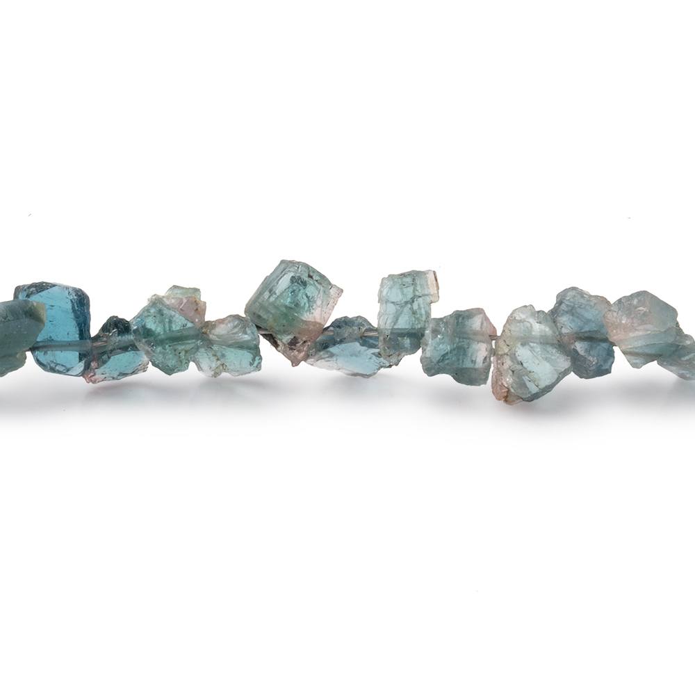 5-8mm Indicolite Tourmaline Slice Beads 7.75 inch 48 pieces (ONLINE ORDER ONLY)