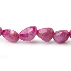 5-9mm Ruby Plain Nugget Beads 16 inch 57 pieces (ONLINE ORDER ONLY)