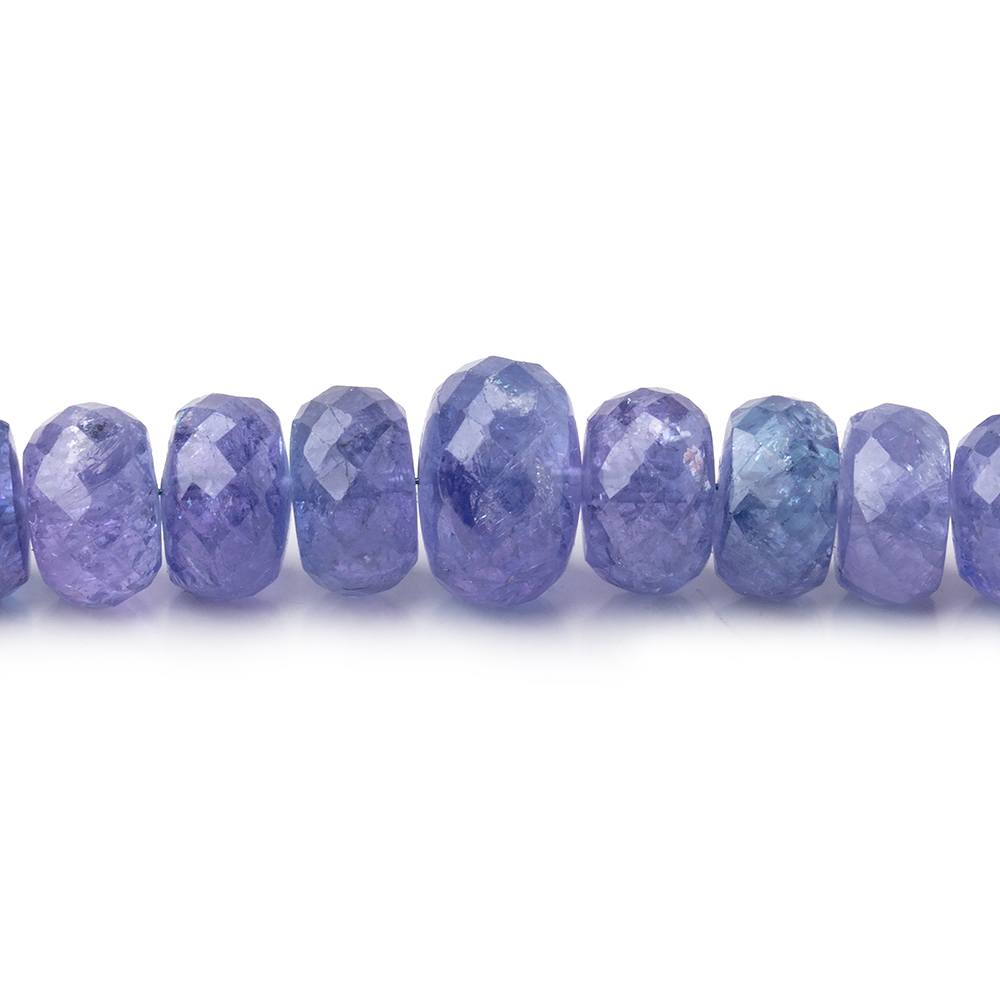 5-9mm Tanzanite Faceted Rondelle Beads 16 inch 105 pieces AA (ONLINE ORDER ONLY)