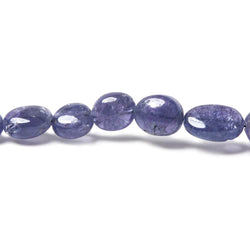 5-9mm Tanzanite Plain Oval Beads 16 inch 68 pieces (ONLINE ORDER ONLY)