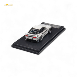 MicroTurbo Custom 180SX - Pandem Rocket Bunny White 1:64 (ONLINE ORDER ONLY)