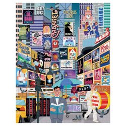 50 Must-See Musicals Bucket List 1000 Piece Jigsaw Puzzle Ridley