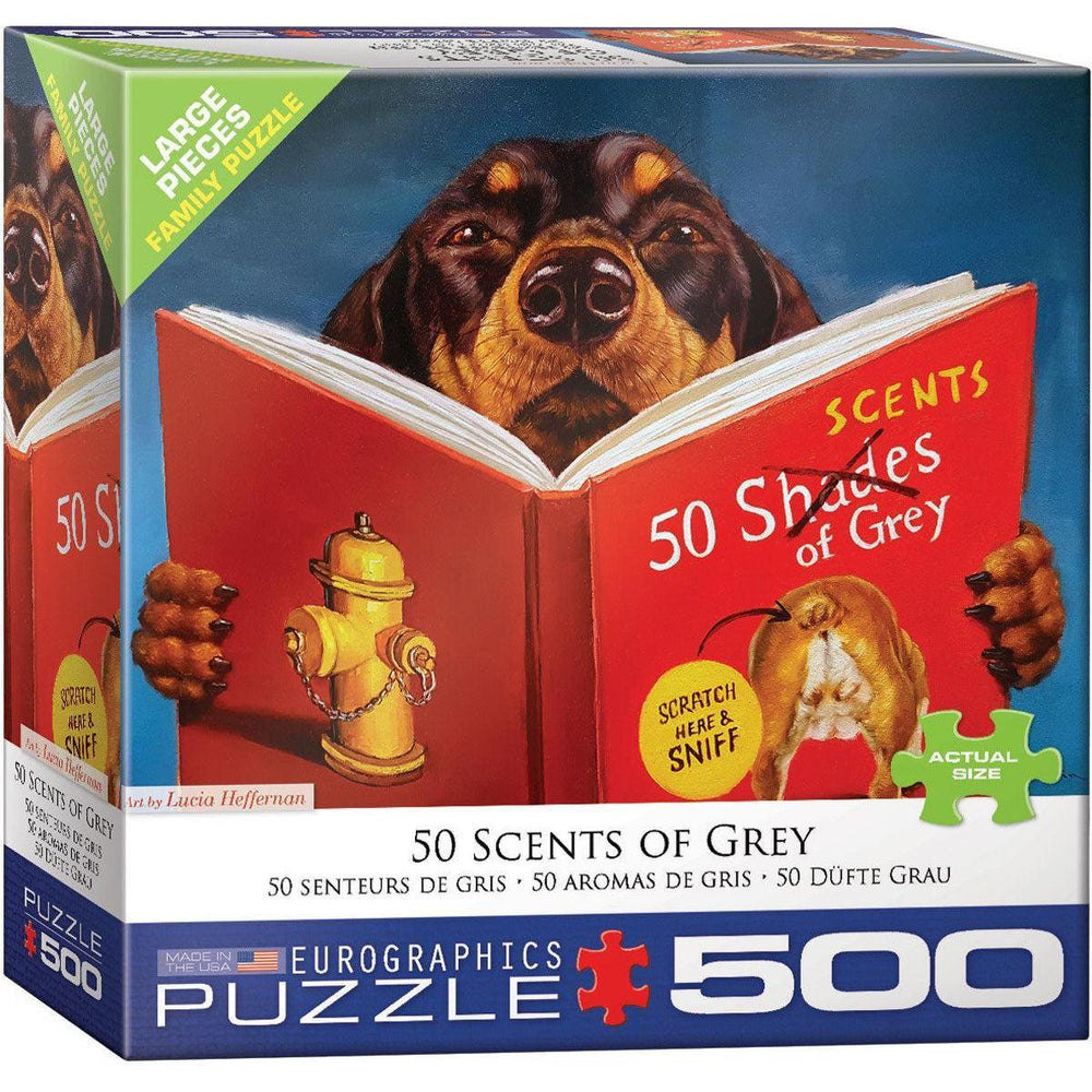 50 Scents of Grey 500 Piece Jigsaw Puzzle Eurographics