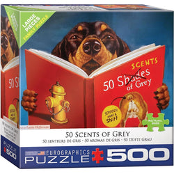 50 Scents of Grey 500 Piece Jigsaw Puzzle Eurographics