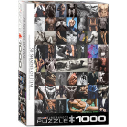 50 Shades of Him 1000 Piece Jigsaw Puzzle Eurographics (ONLINE ORDER ONLY)