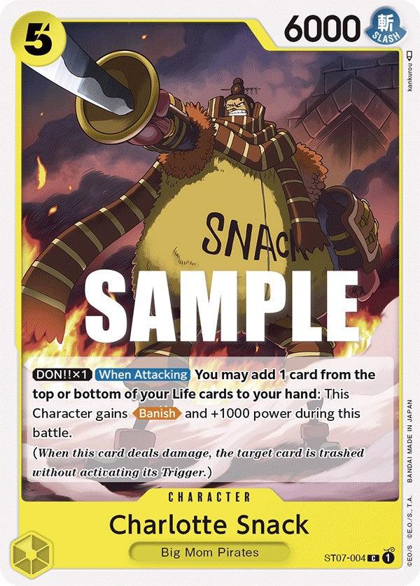 Charlotte Snack [Starter Deck: Big Mom Pirates] (ONLINE ORDER ONLY)