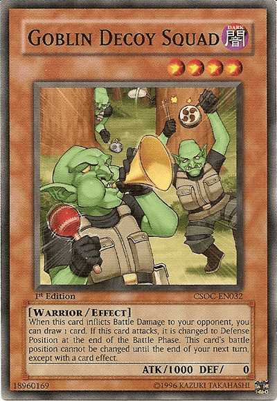 Goblin Decoy Squad [CSOC-EN032] Common (ONLINE ORDER ONLY)