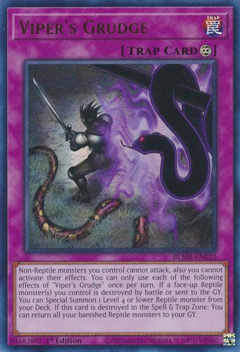 Viper's Grudge [BLMR-EN022] Ultra Rare (ONLINE ORDER ONLY)