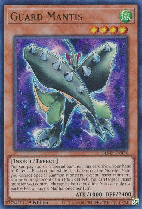 Guard Mantis [BLMR-EN034] Ultra Rare (ONLINE ORDER ONLY)