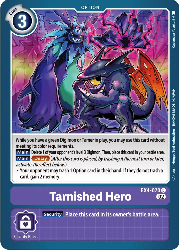 Tarnished Hero [EX4-070] [Alternative Being Booster] (ONLINE ORDER ONLY)