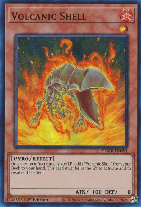 Volcanic Shell [BLMR-EN053] Ultra Rare (ONLINE ORDER ONLY)