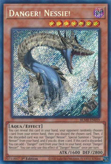 Danger! Nessie! [BLMR-EN059] Secret Rare (ONLINE ORDER ONLY)