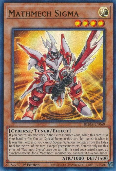 Mathmech Sigma [BLMR-EN060] Ultra Rare (ONLINE ORDER ONLY)