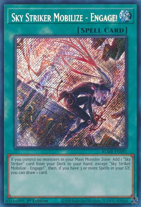 Sky Striker Mobilize - Engage! [BLMR-EN091] Secret Rare (ONLINE ORDER ONLY)