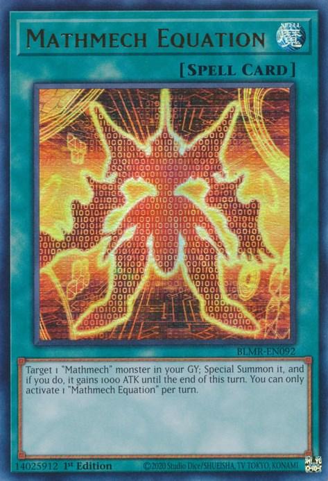 Mathmech Equation [BLMR-EN092] Ultra Rare (ONLINE ORDER ONLY)