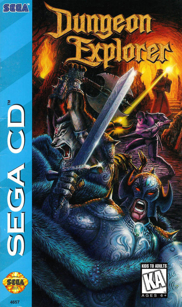 Dungeon Explorer (Sega CD) (ONLINE ORDER ONLY)