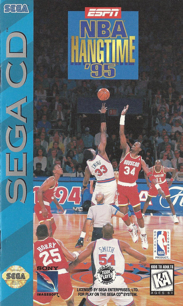 ESPN NBA HangTime 95 (Sega CD) (ONLINE ORDER ONLY)