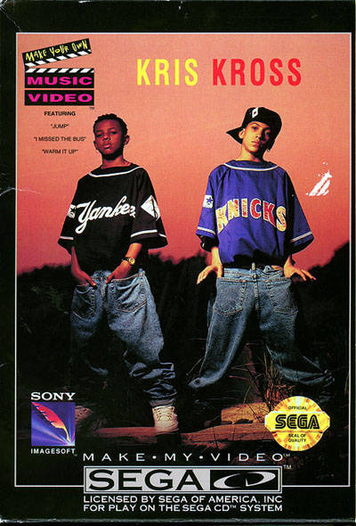 Kris Kross: Make My Video (Sega CD) (ONLINE ORDER ONLY)