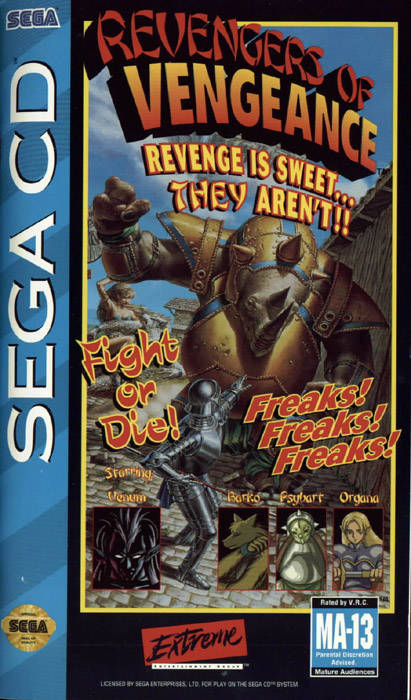 Revengers of Vengeance (Sega CD) (ONLINE ORDER ONLY)