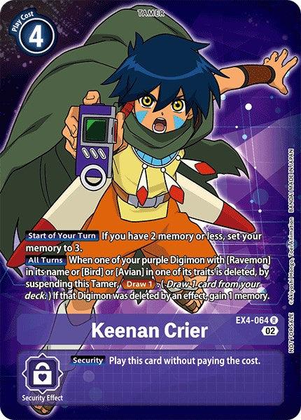 Keenan Crier [EX4-064] (Alternate Art) [Alternative Being Booster] (ONLINE ORDER ONLY)