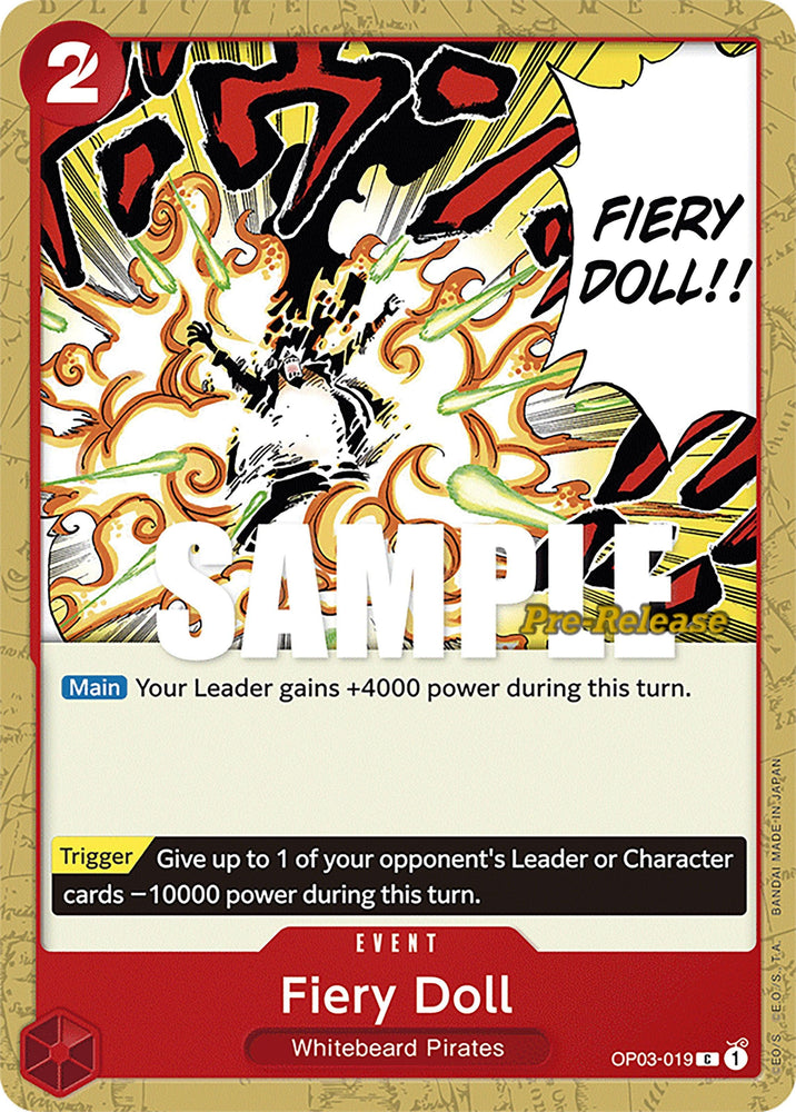 Fiery Doll [Pillars of Strength Pre-Release Cards] (ONLINE ORDER ONLY)