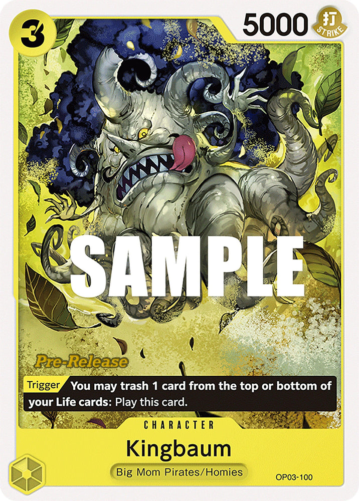 Kingbaum [Pillars of Strength Pre-Release Cards] (ONLINE ORDER ONLY)