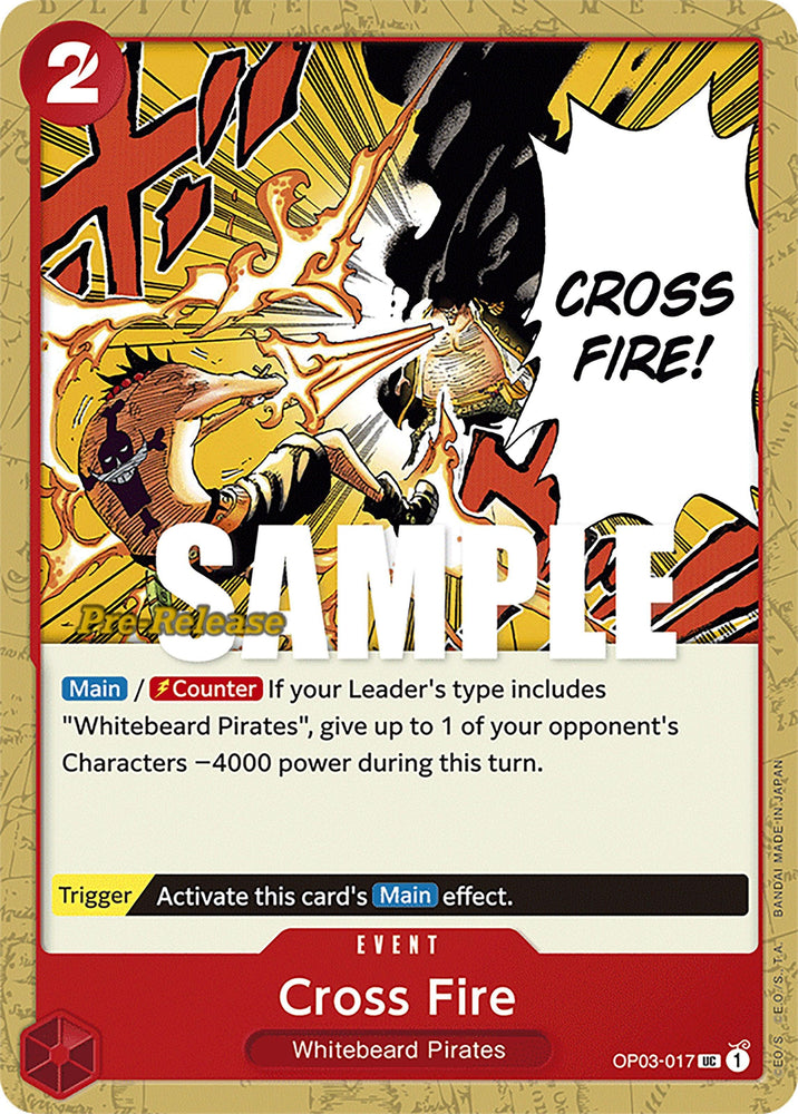 Cross Fire [Pillars of Strength Pre-Release Cards] (ONLINE ORDER ONLY)