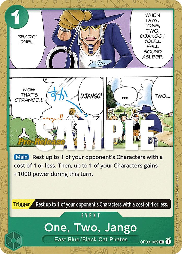 One, Two, Jango [Pillars of Strength Pre-Release Cards] (ONLINE ORDER ONLY)
