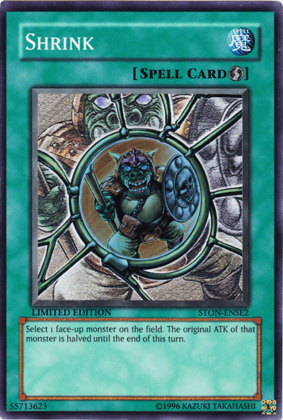 Shrink [STON-ENSE2] Super Rare (ONLINE ORDER ONLY)