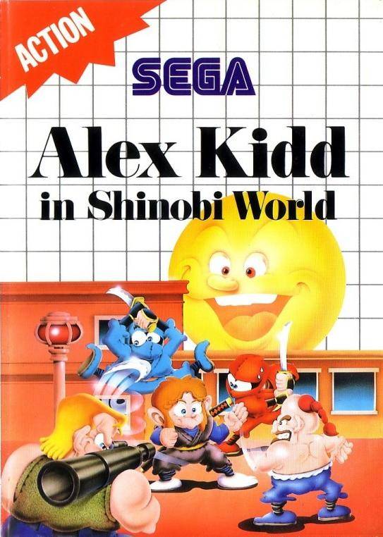 Alex Kidd in Shinobi World (Sega Master System) (ONLINE ORDER ONLY)