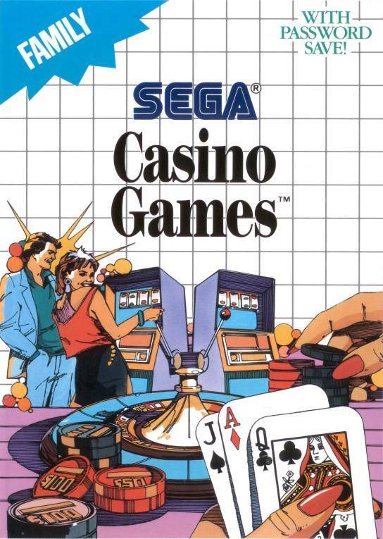 Casino Games (Sega Master System) (ONLINE ORDER ONLY)