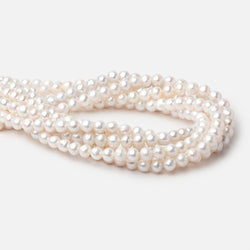 7.5-8.5mm Off White Chinese Akoya Saltwater Pearls 15.5 inch 52 pieces A (ONLINE ORDER ONLY)