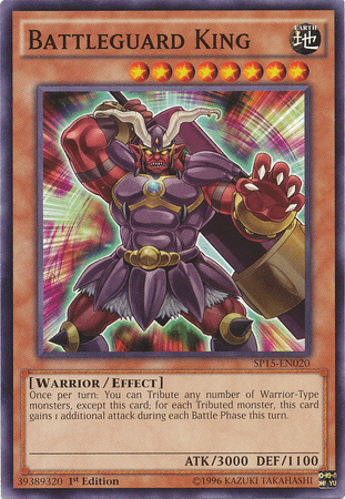 Battleguard King [SP15-EN020] Common (ONLINE ORDER ONLY)