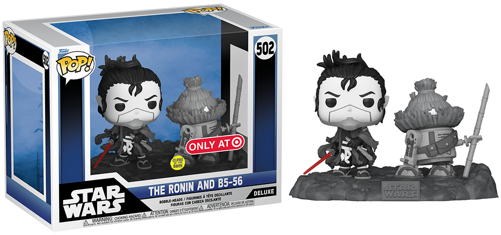 The Ronin and B5-56 (Deluxe, Glow in the Dark, Star Wars Visions) 502 - Target Exclusive (Online Order Only)