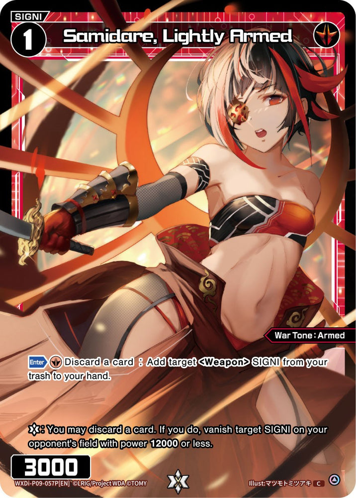Samidare, Lightly Armed (WXDi-P09-057P[EN]) [Conflated Diva]