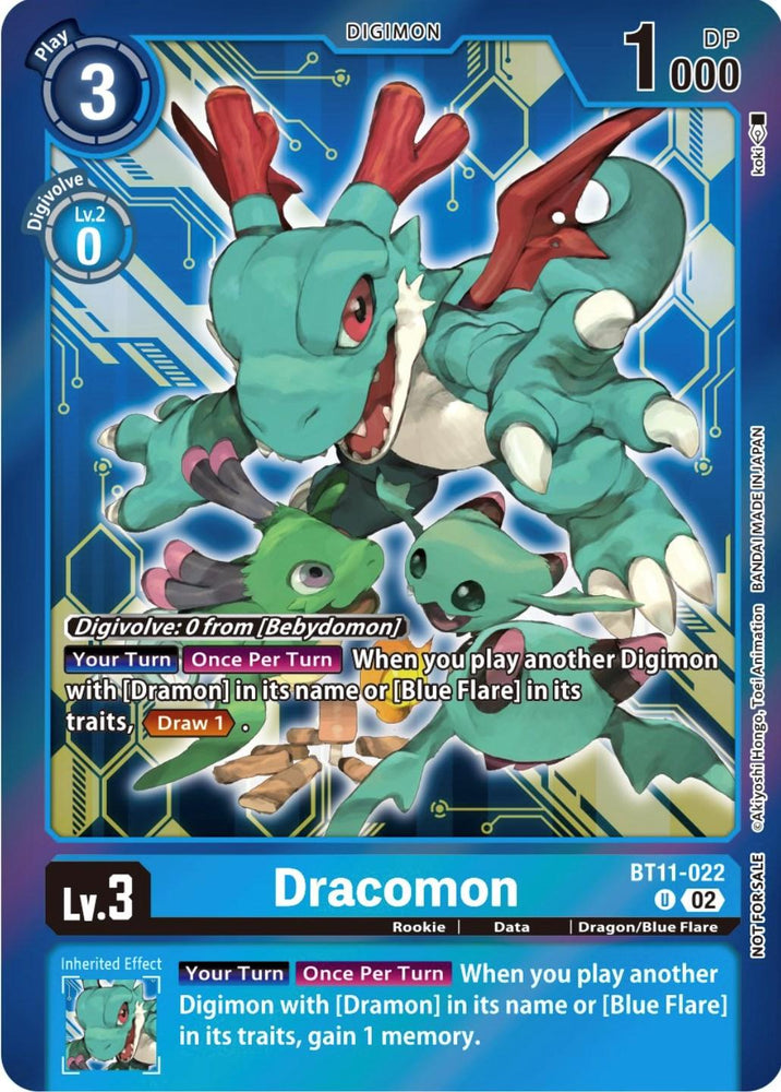 Dracomon [BT11-022] (Event Pack 5) [Dimensional Phase Promos] (ONLINE ORDER ONLY)