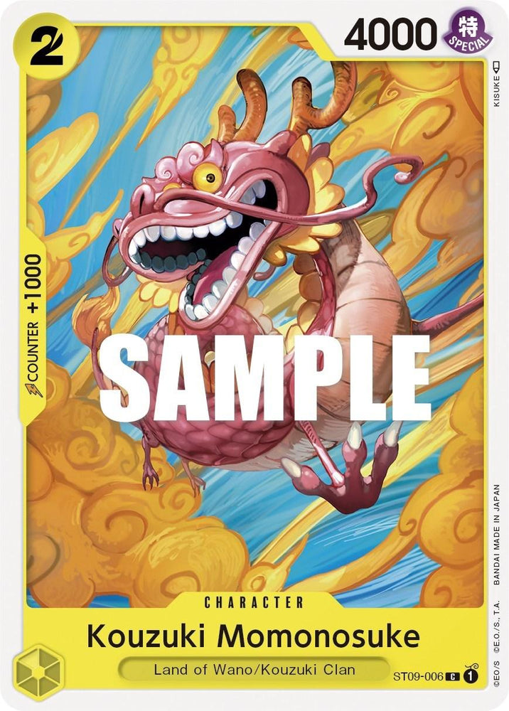 Kouzuki Momonosuke [Starter Deck: Yamato] (ONLINE ORDER ONLY)