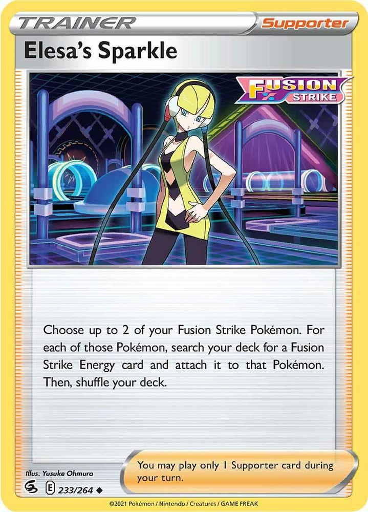 Elesa's Sparkle (233/264) [Sword & Shield: Fusion Strike] (Online Only)